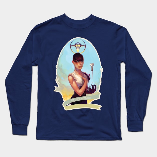 Our Lady of Lost Causes Long Sleeve T-Shirt by Anadapta